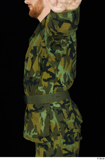 Victor army belt camo jacket dressed upper body 0003.jpg